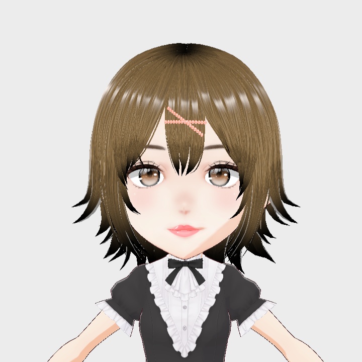 【Free】無料配布 ヘアピン3種類