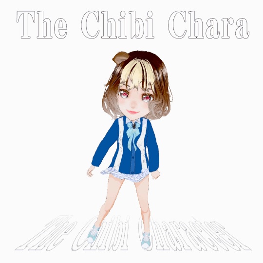 【VRM】揺れ馬耳の栗毛色 女の子アバター