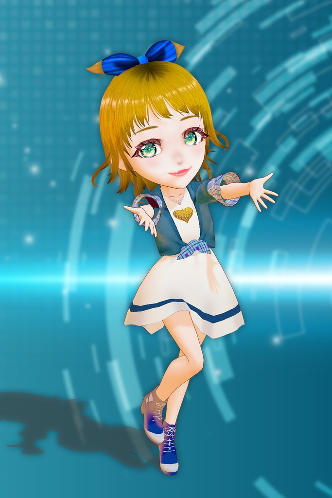 【無料】大きなリボン女子のファッション