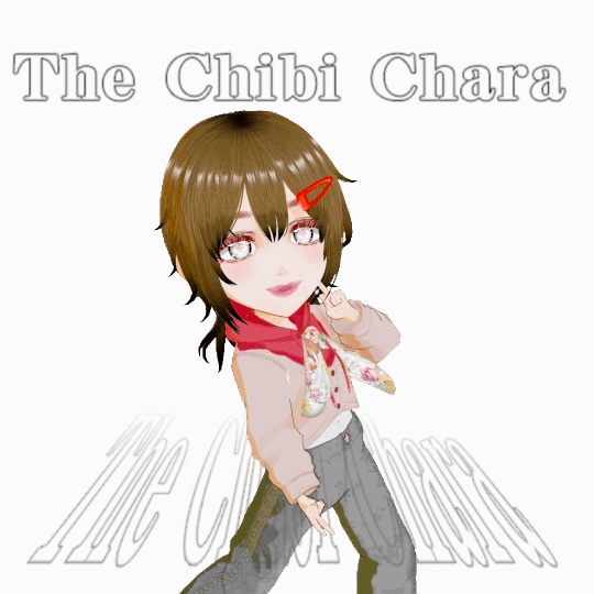 揺れるバンダナの女の子