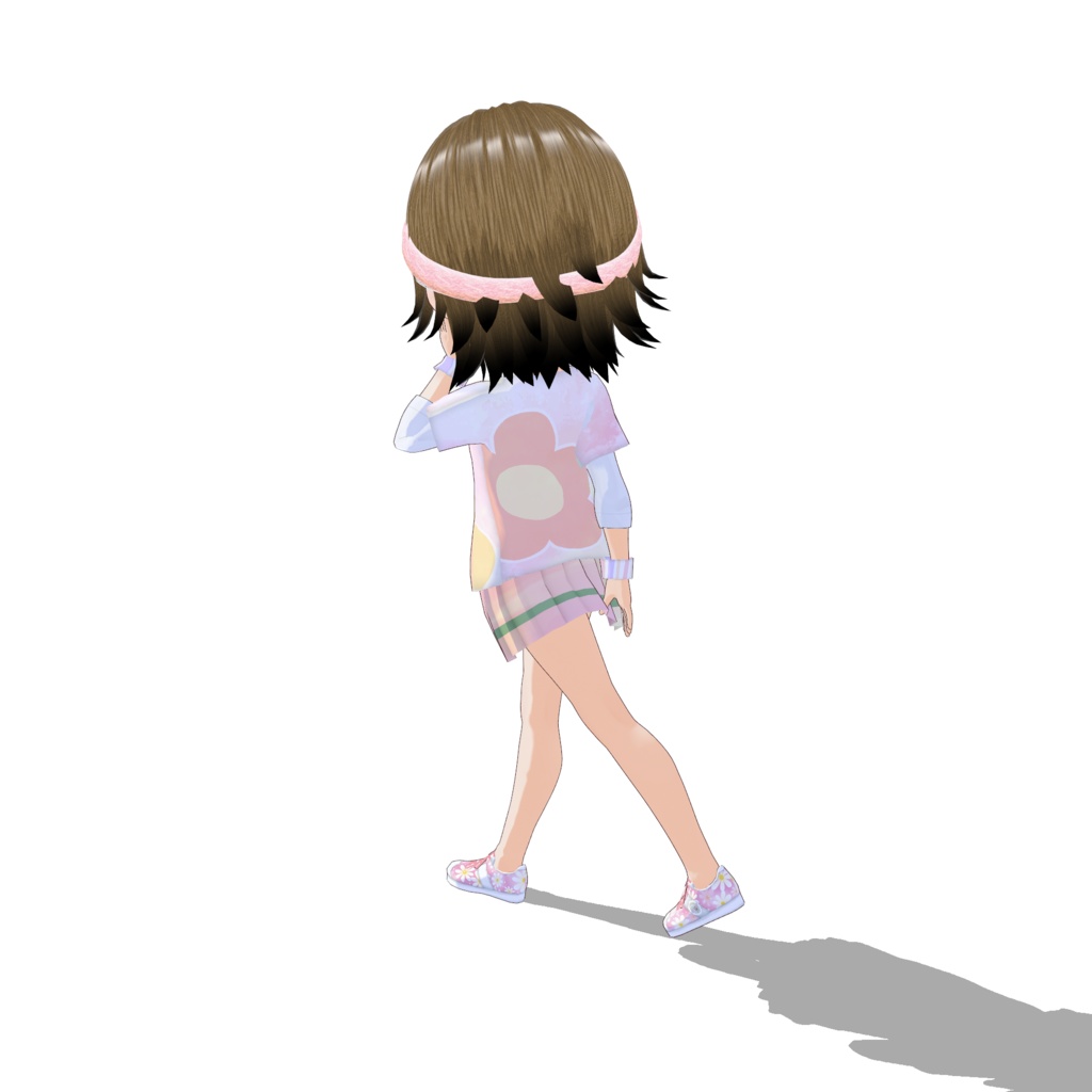 【VRM】バンダナヘアーの女の子