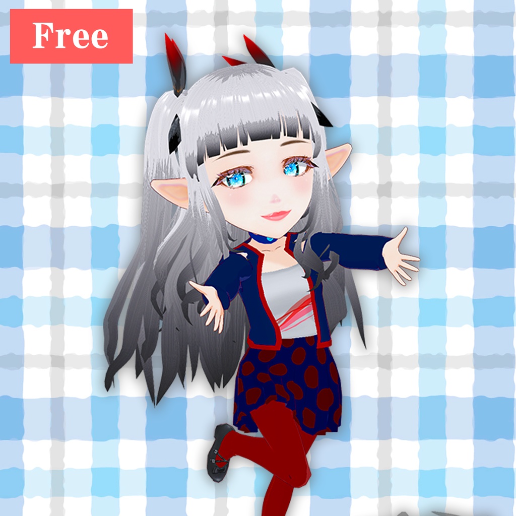 【FREE】リボンヘアースタイル