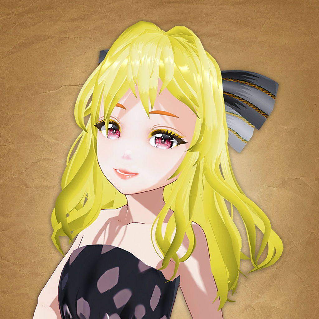 【ヘアースタイル】大きなリボンとふんわりロング女子