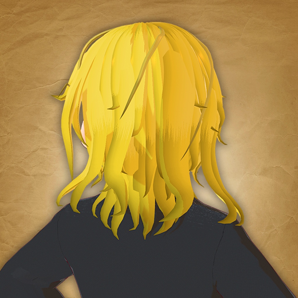 【メンズヘアースタイル】フワッと前髪の有るロング