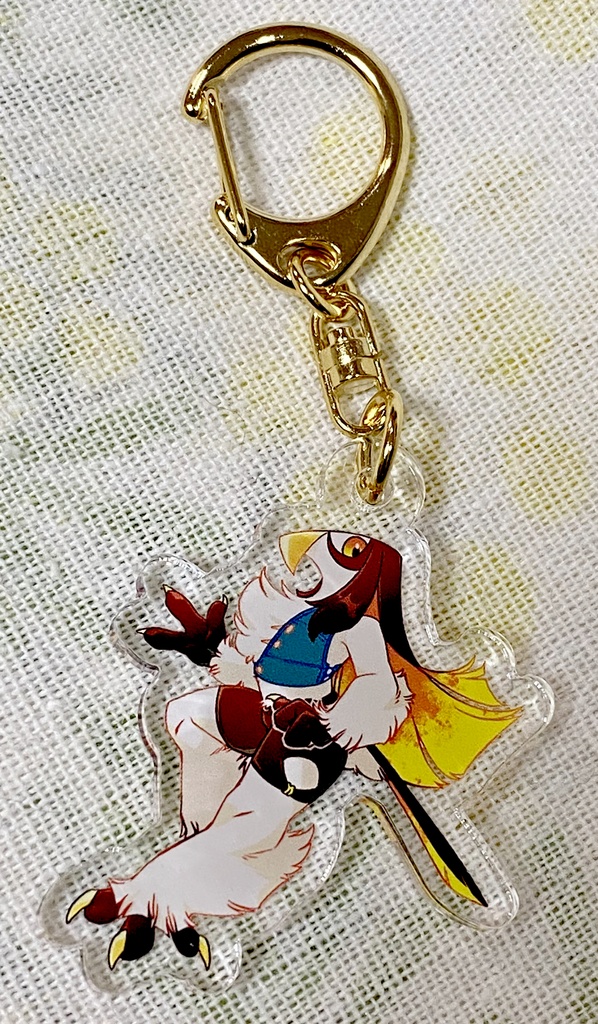 トリビトのララ_アクリルキーホルダー