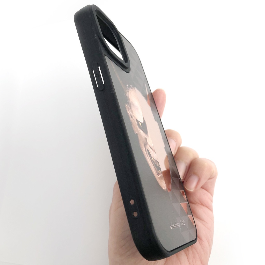 能面 ミラーiPhoneケース【般若】