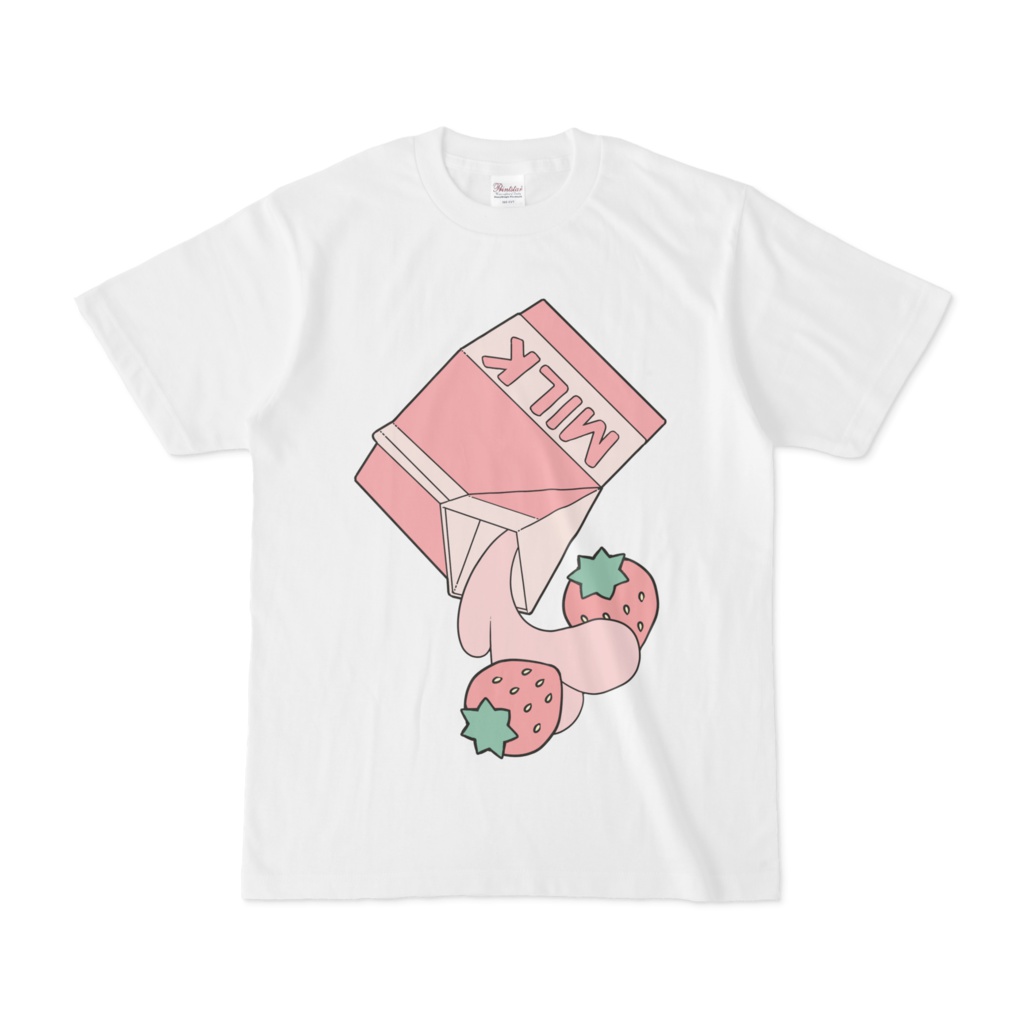 いちごMILK CARTON OPEN◆Tシャツ
