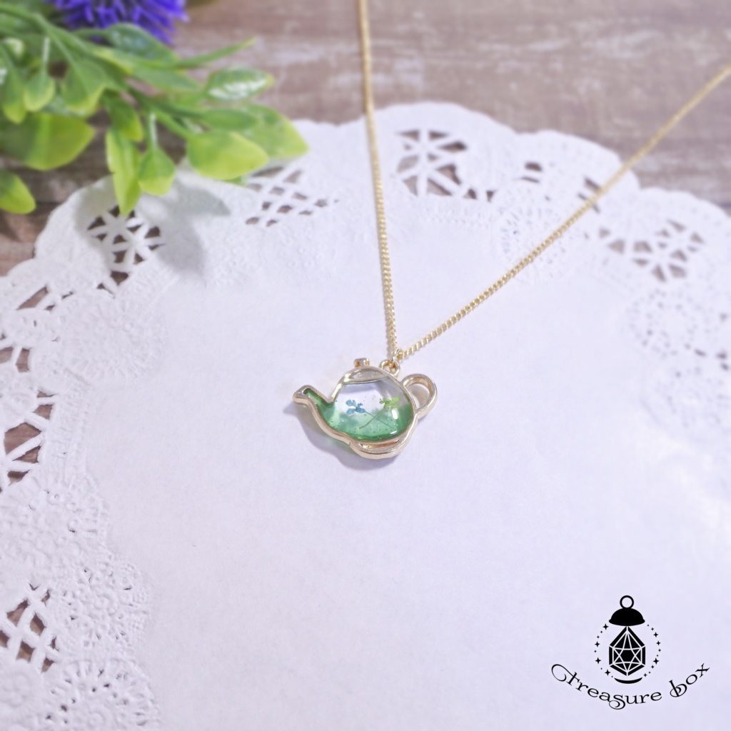 Green Mint Tea ネックレス