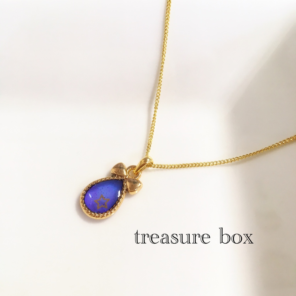 一粒星のネックレス