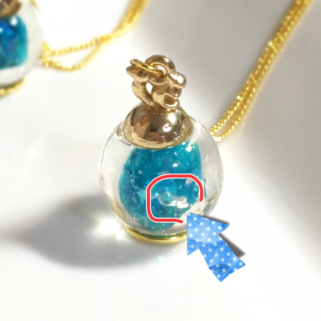 【B品】水の宝石 ネックレス