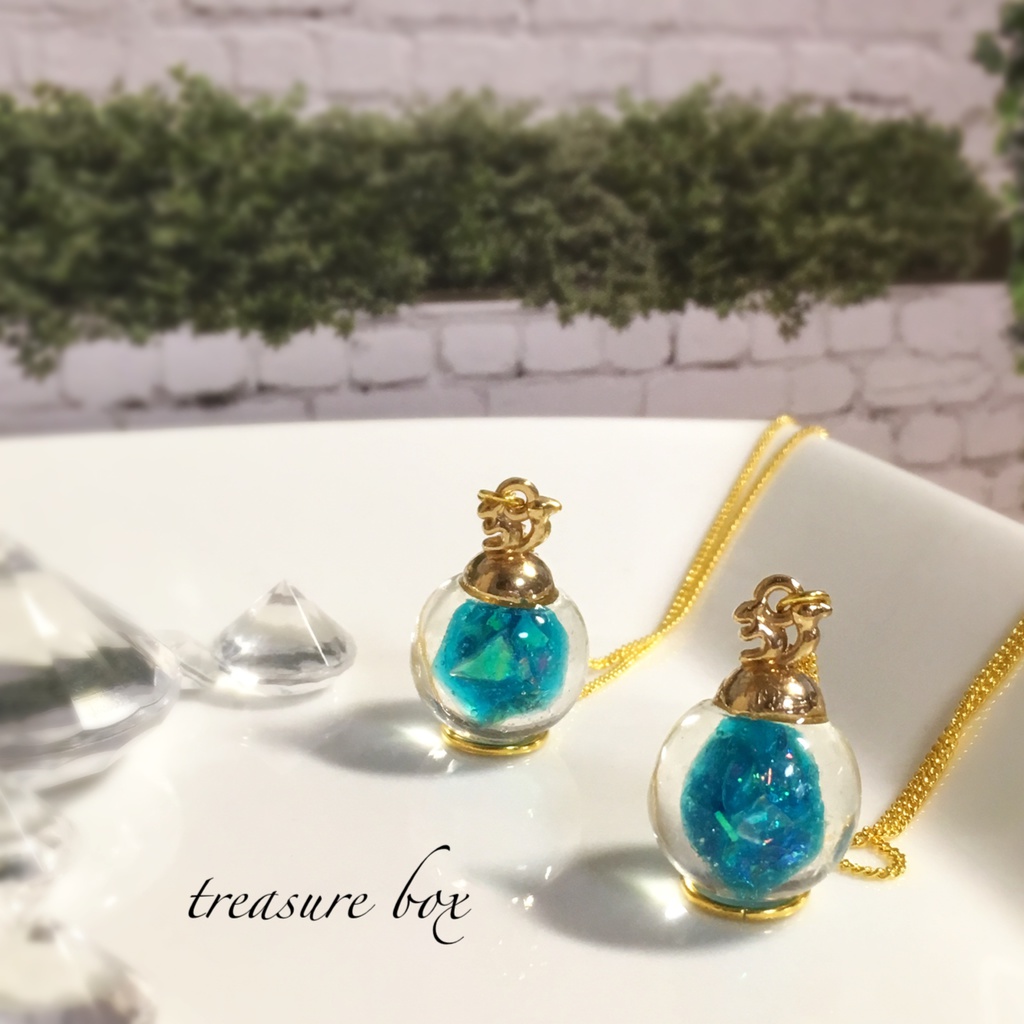 【B品】水の宝石 ネックレス