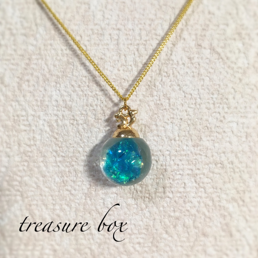 【B品】水の宝石 ネックレス