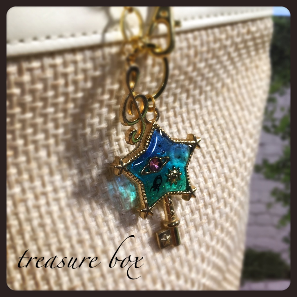 宇宙旅行のバッグチャーム