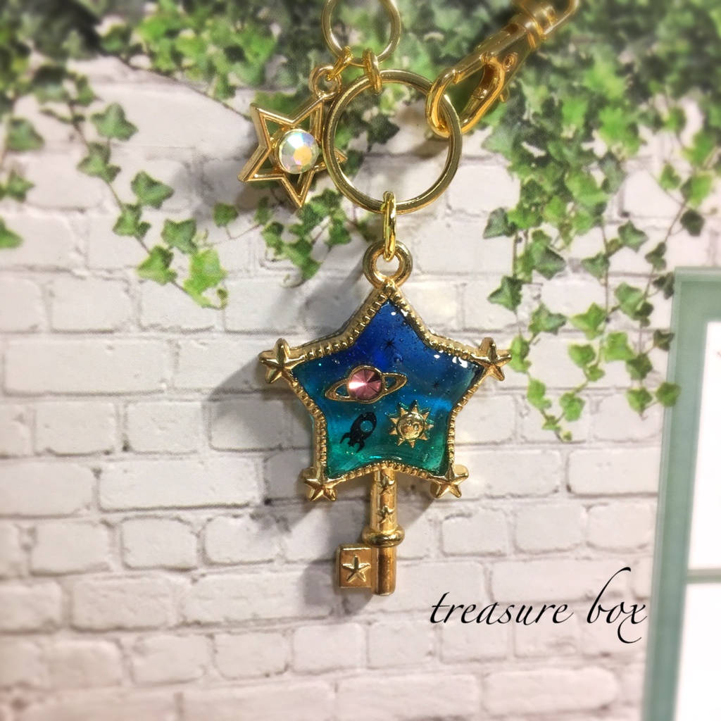 宇宙旅行のバッグチャーム