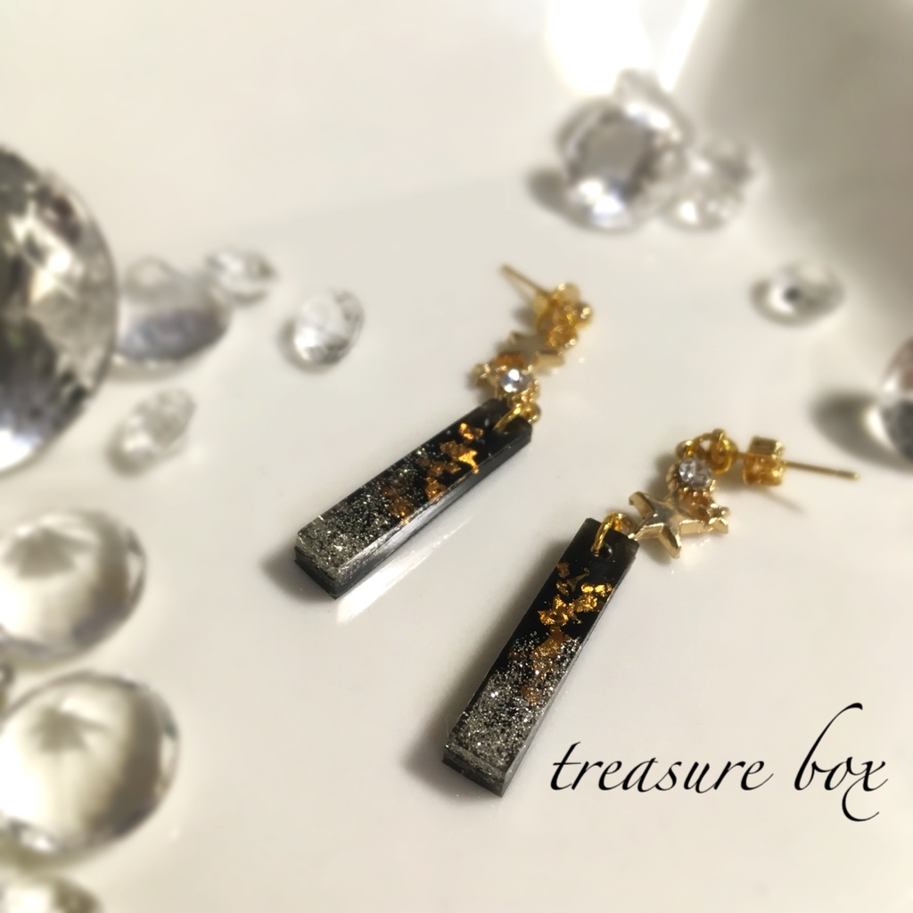 流星 ピアス/イヤリング