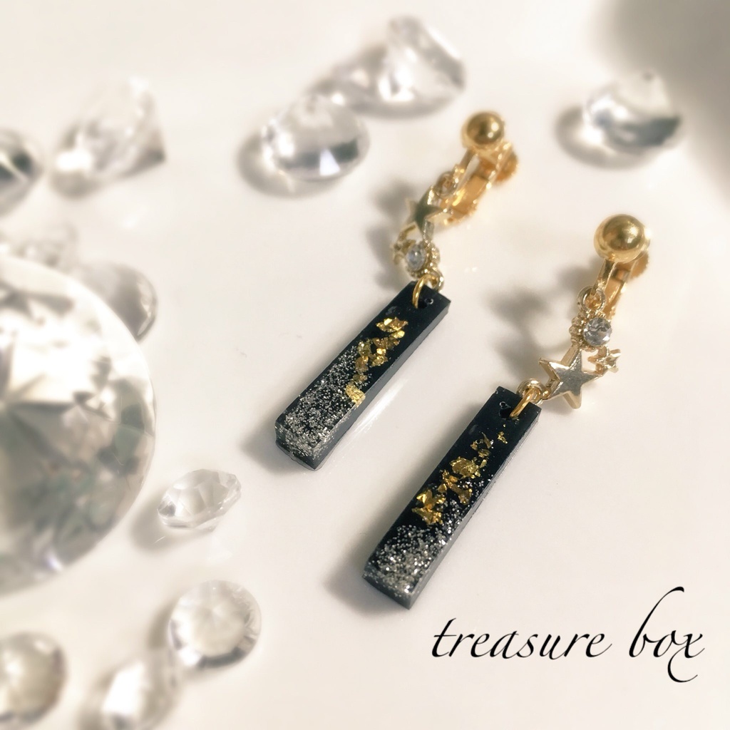 流星 ピアス/イヤリング