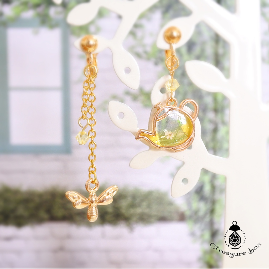 Honey Herb Tea ピアス/イヤリング