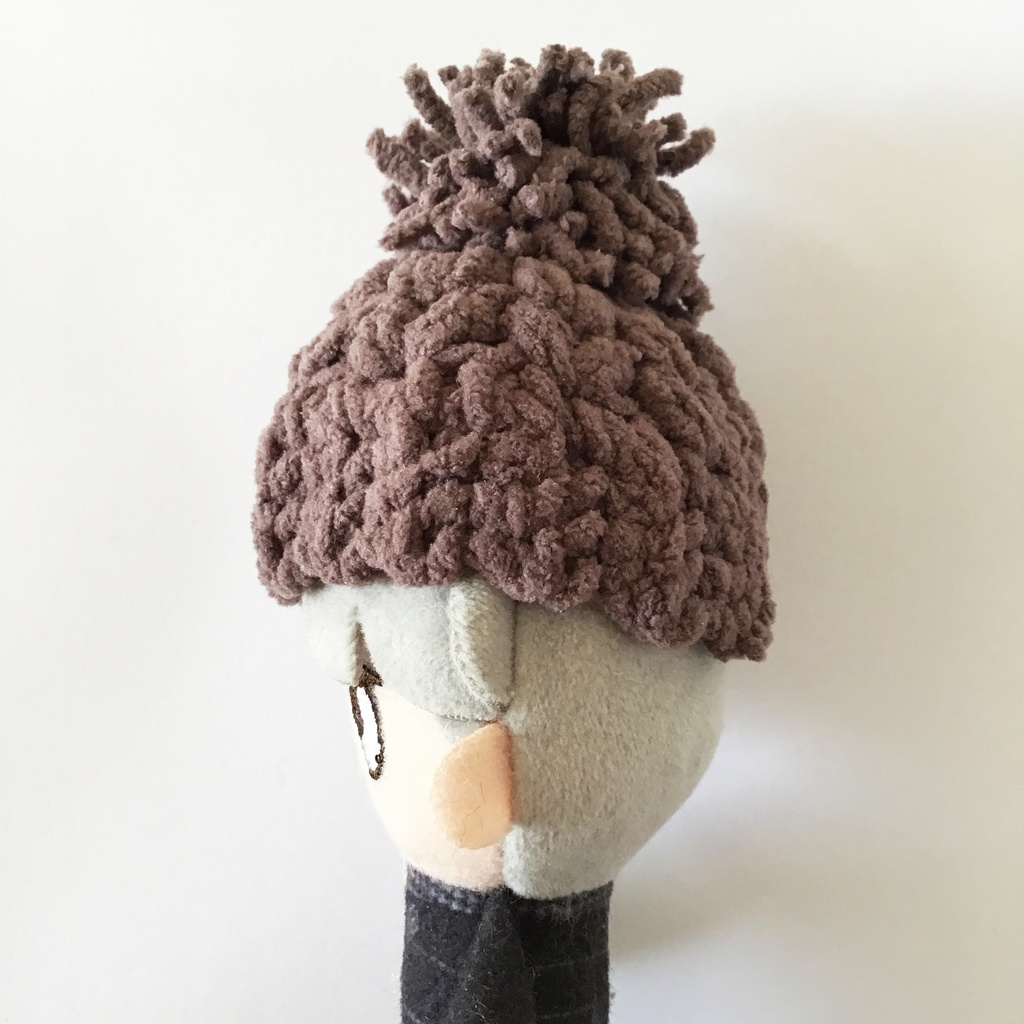 【10cmぬい】ポンポンニット帽