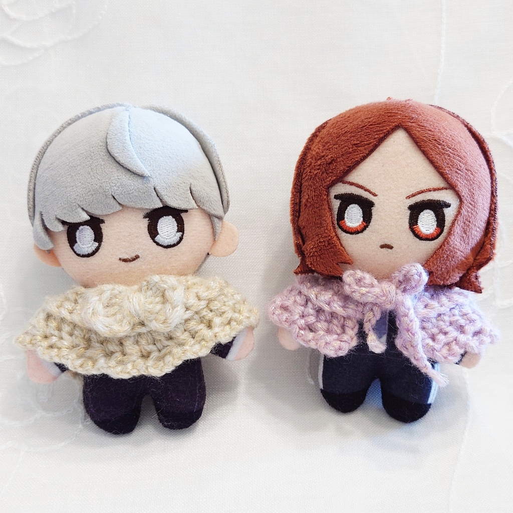 【10cmぬい】リバーシブルケープ・ポンチョ