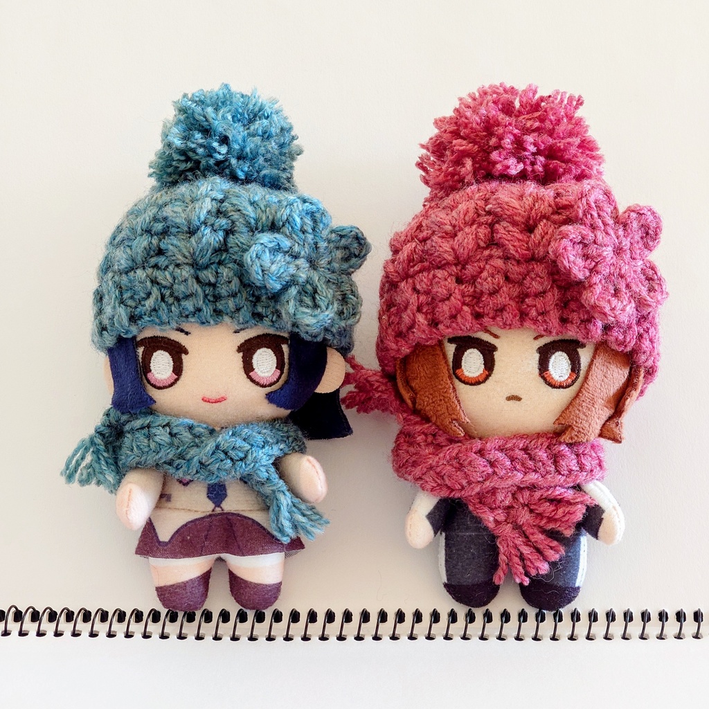 【10cmぬい】ニット帽+マフラーセット