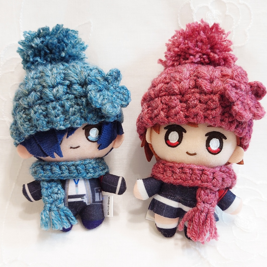 【10cmぬい】ニット帽+マフラーセット