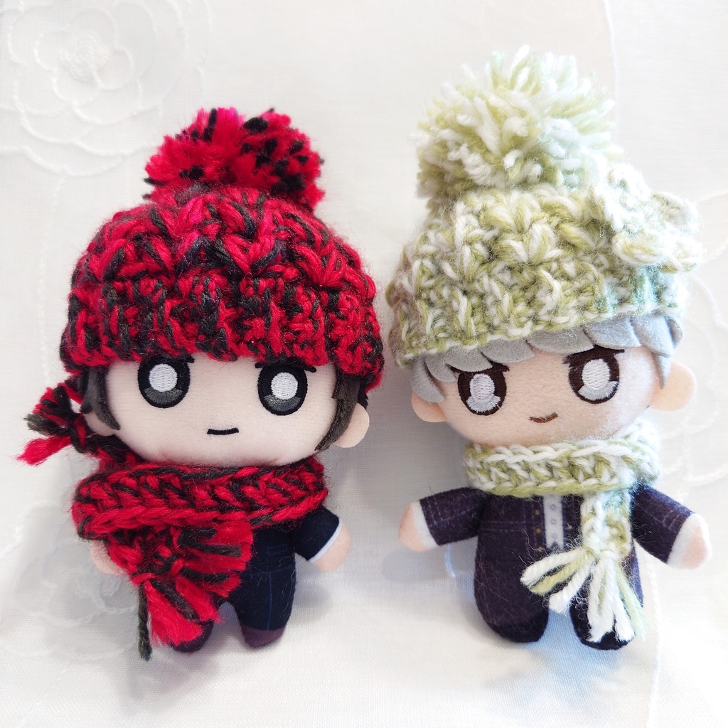 【10cmぬい】ニット帽+マフラーセット