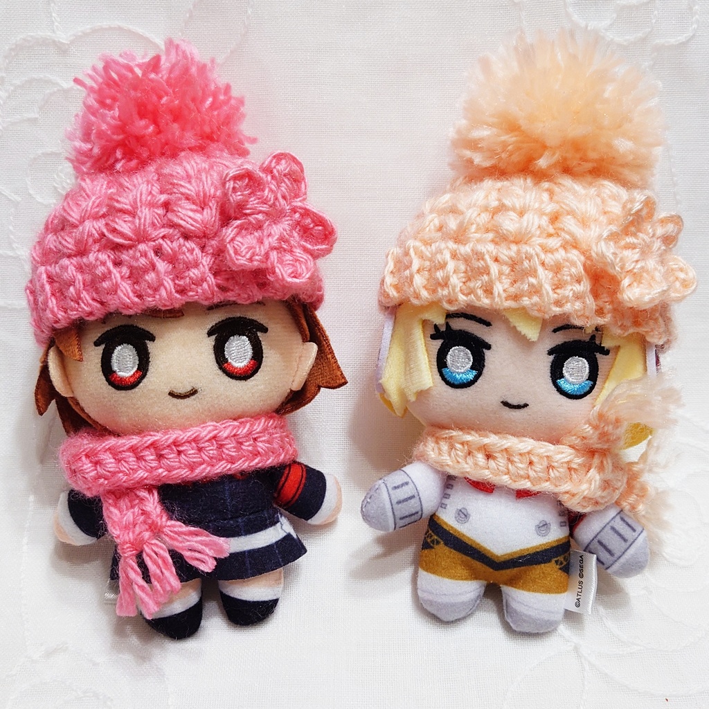 【10cmぬい】ニット帽＋マフラーセット