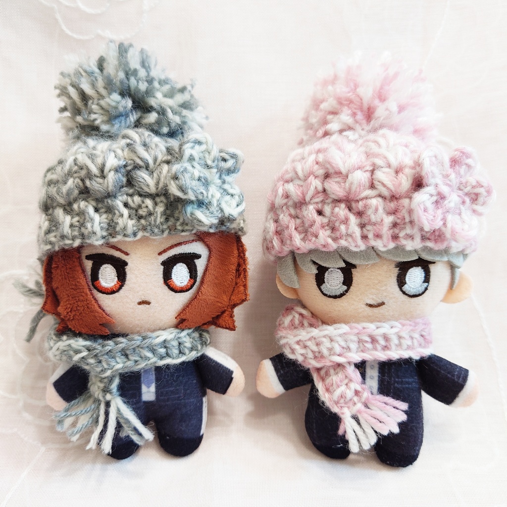 【10cmぬい】ニット帽＋マフラーセット