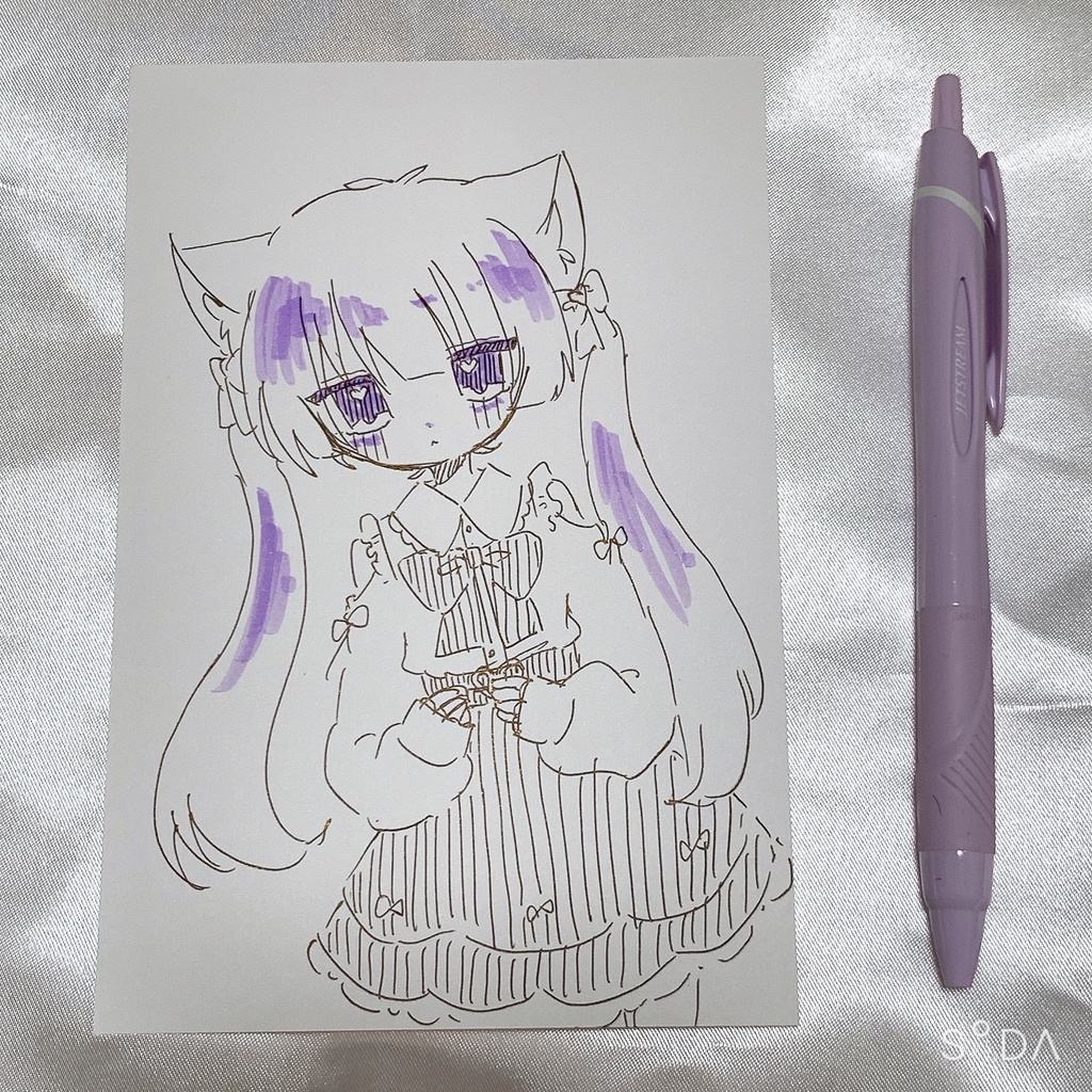 オリキャラ　イラストカード