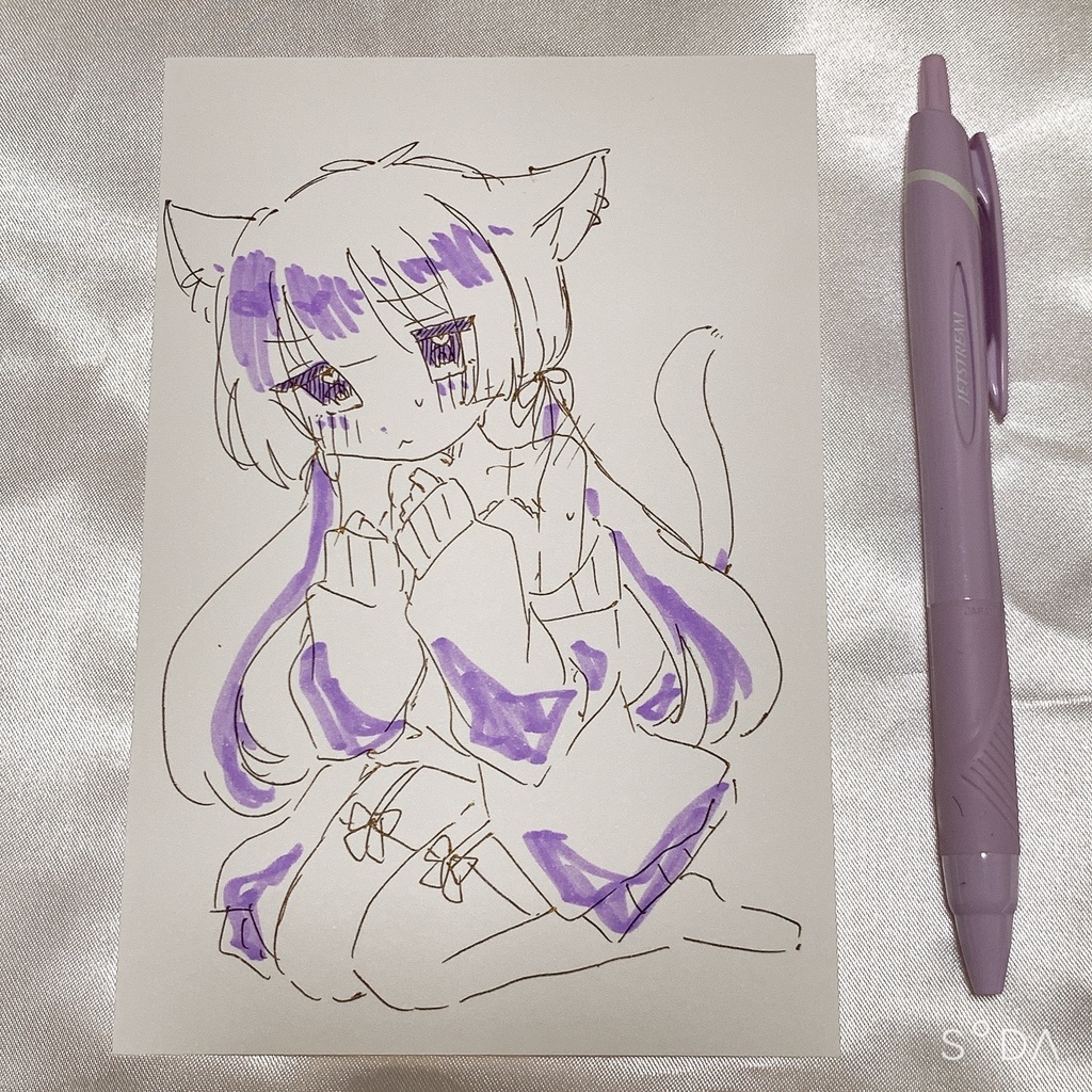 オリキャラ　イラストカード