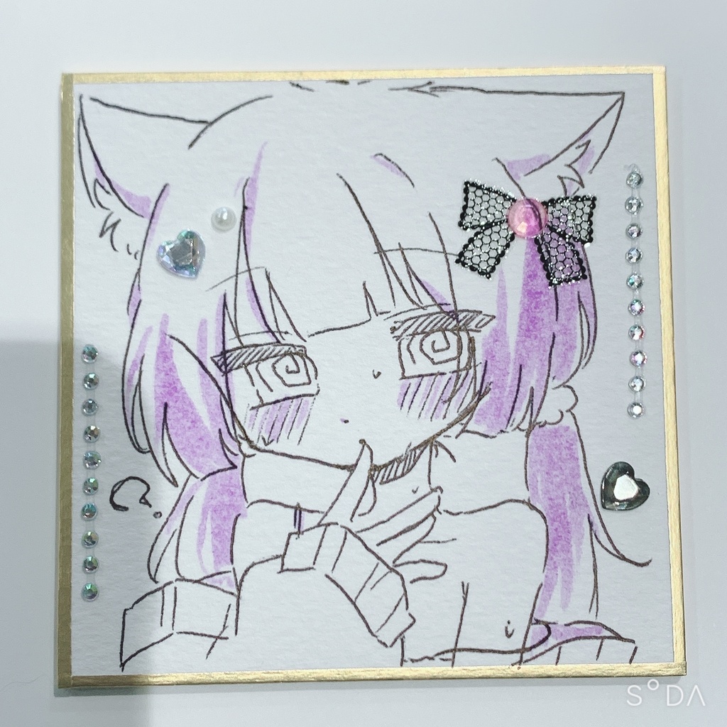 オリキャラ　豆色紙