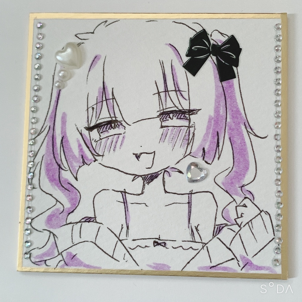 オリキャラ　豆色紙