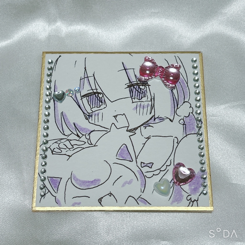 オリジナル　豆色紙