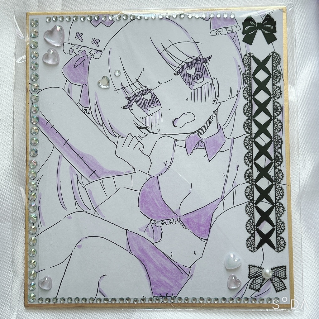 オリキャラ　色紙