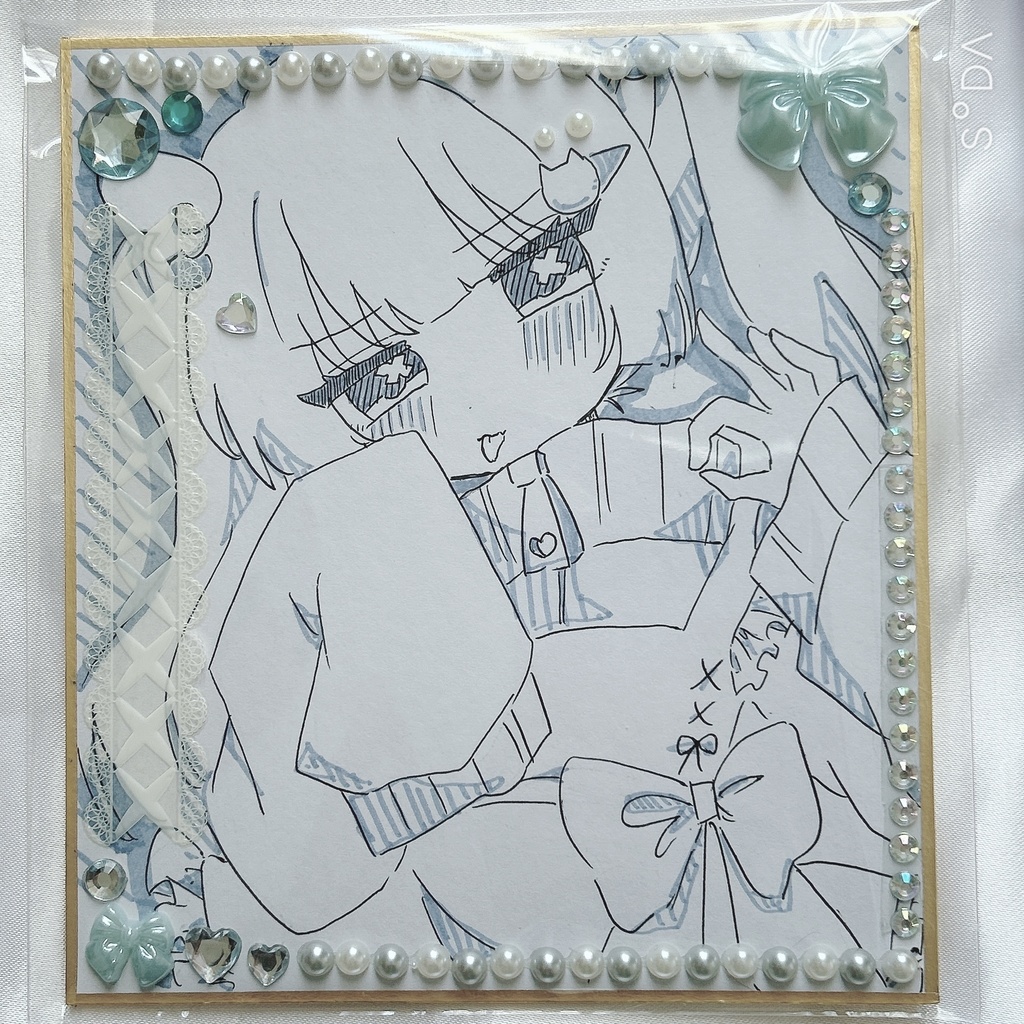 オリキャラ　色紙