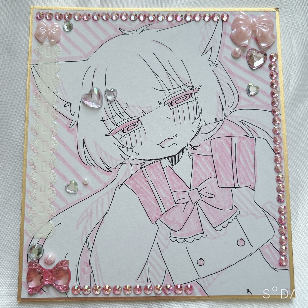 オリキャラ　色紙