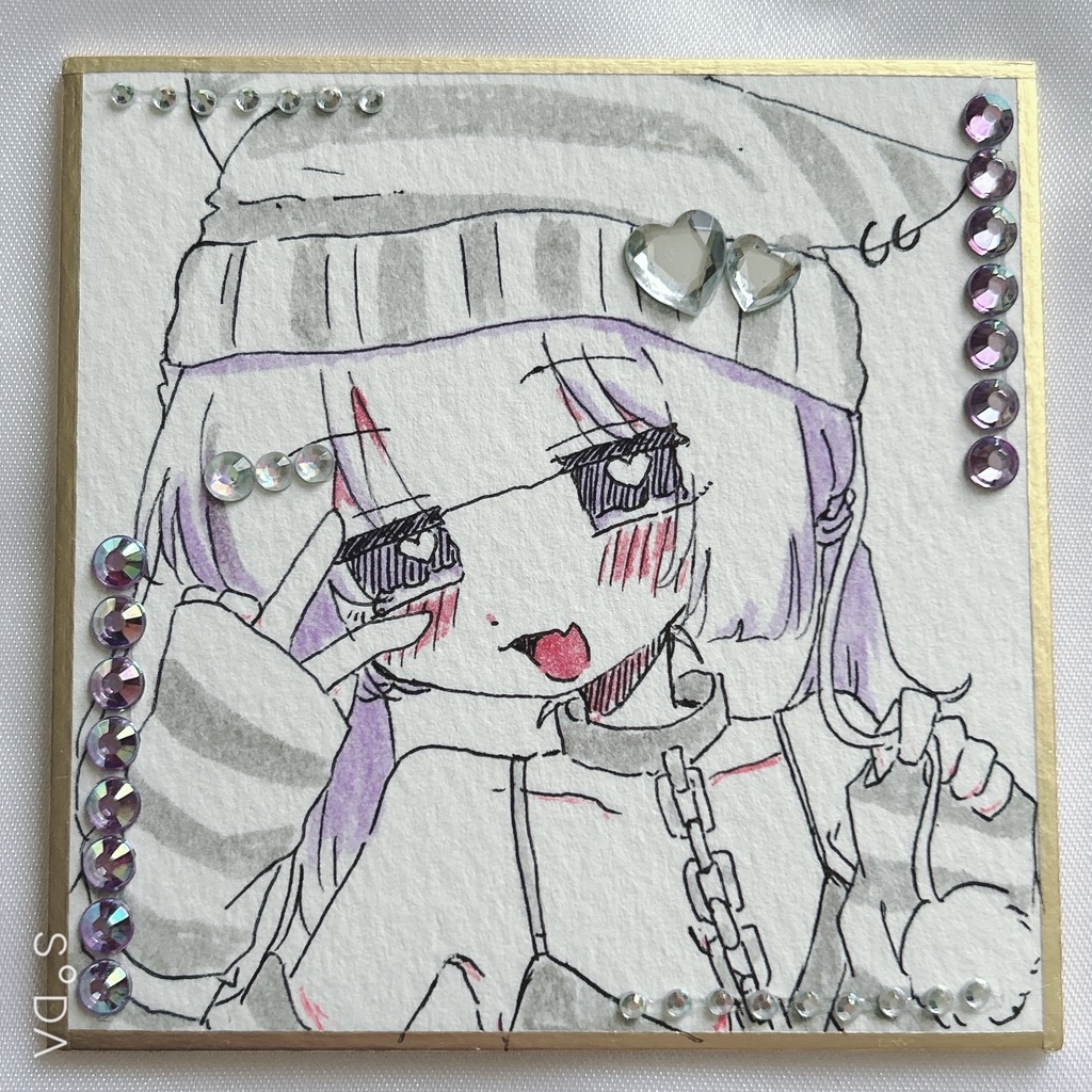 オリキャラ　豆色紙