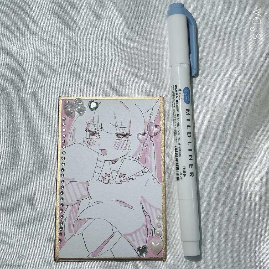 オリキャラ かるた色紙