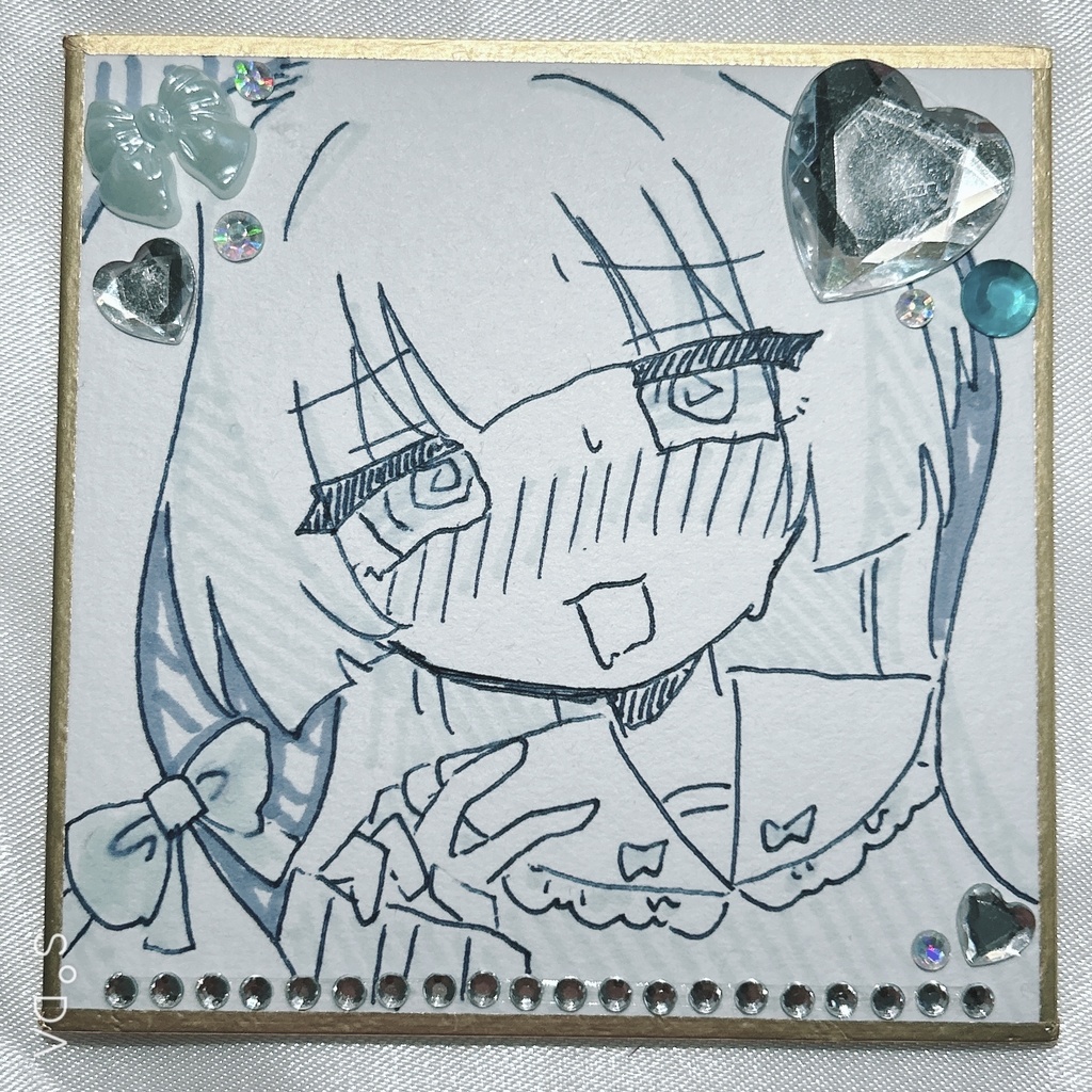 オリキャラ　豆色紙