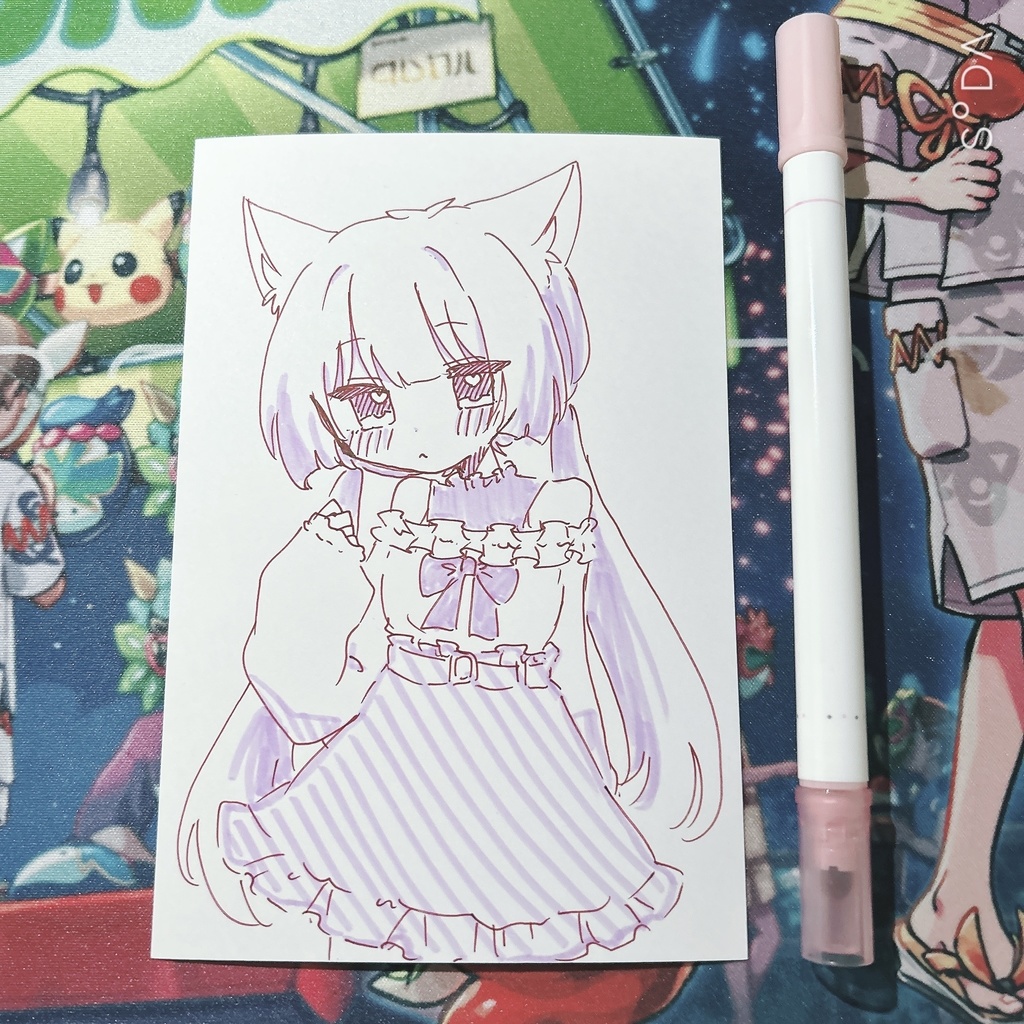 オリキャラ ポストカード