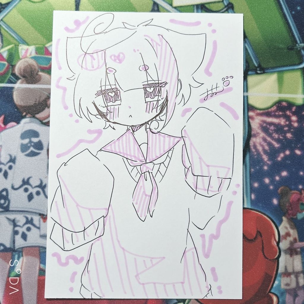 オリキャラ ポストカード