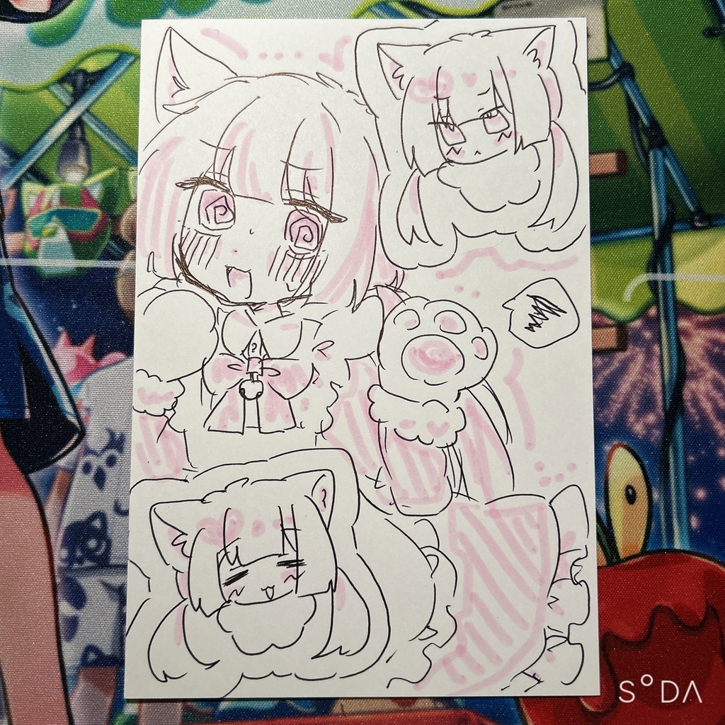 オリキャラ　ポストカード