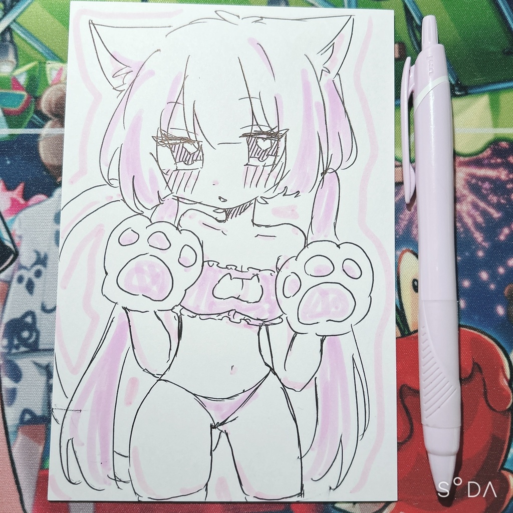 オリキャラ　ポストカード