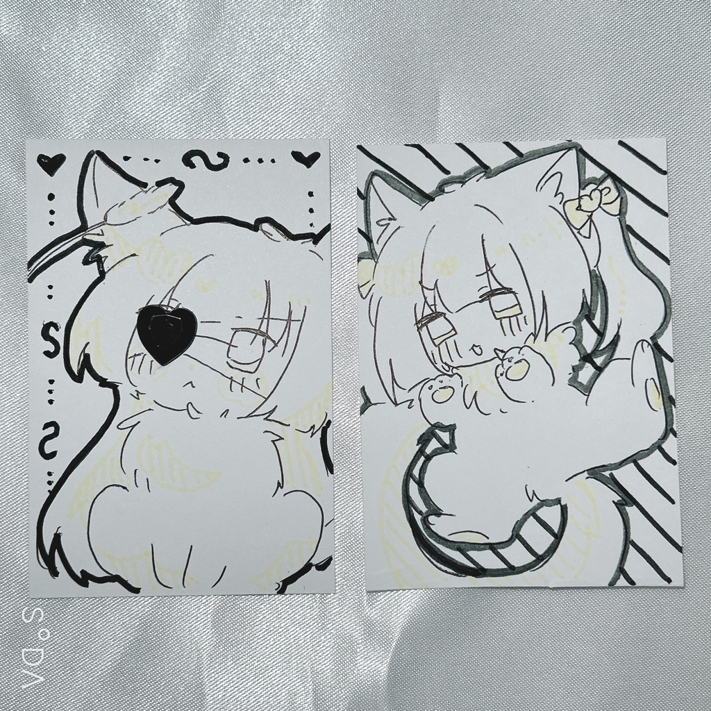 オリキャラ　イラストカード