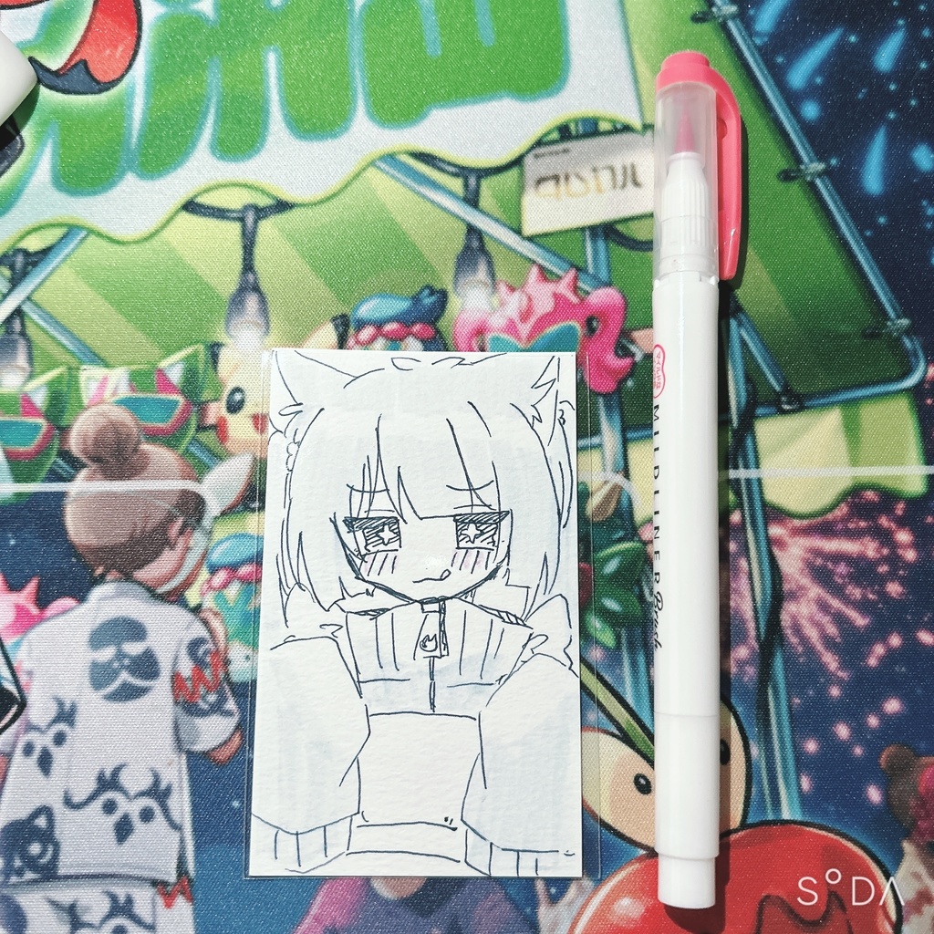 オリキャラ イラストカード