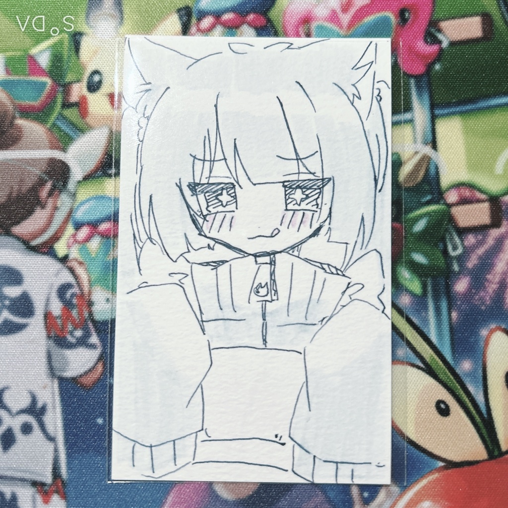 オリキャラ　イラストカード