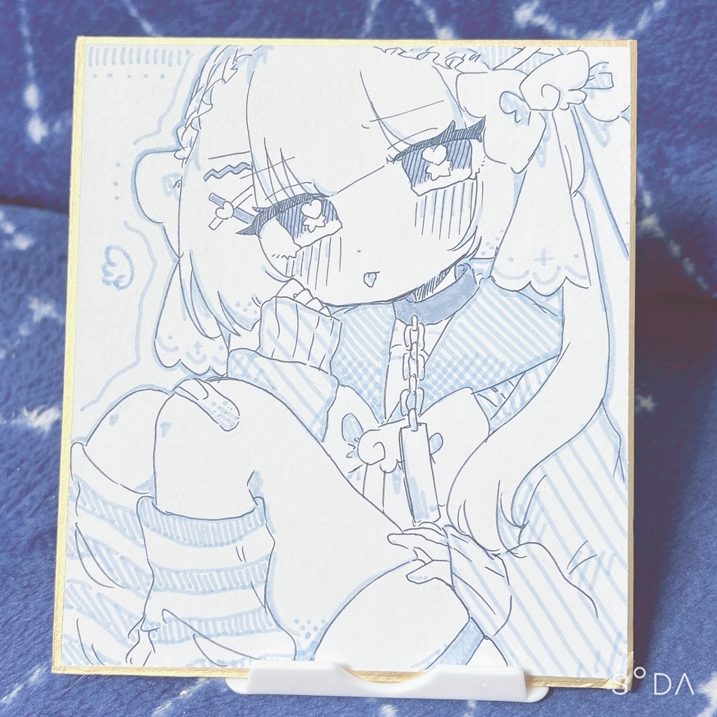 オリキャラ　色紙