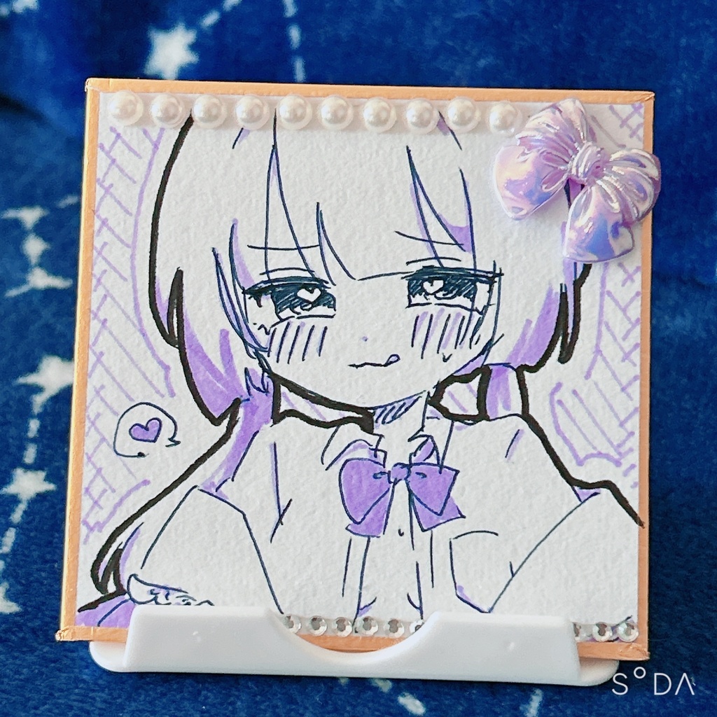 オリキャラ　豆色紙
