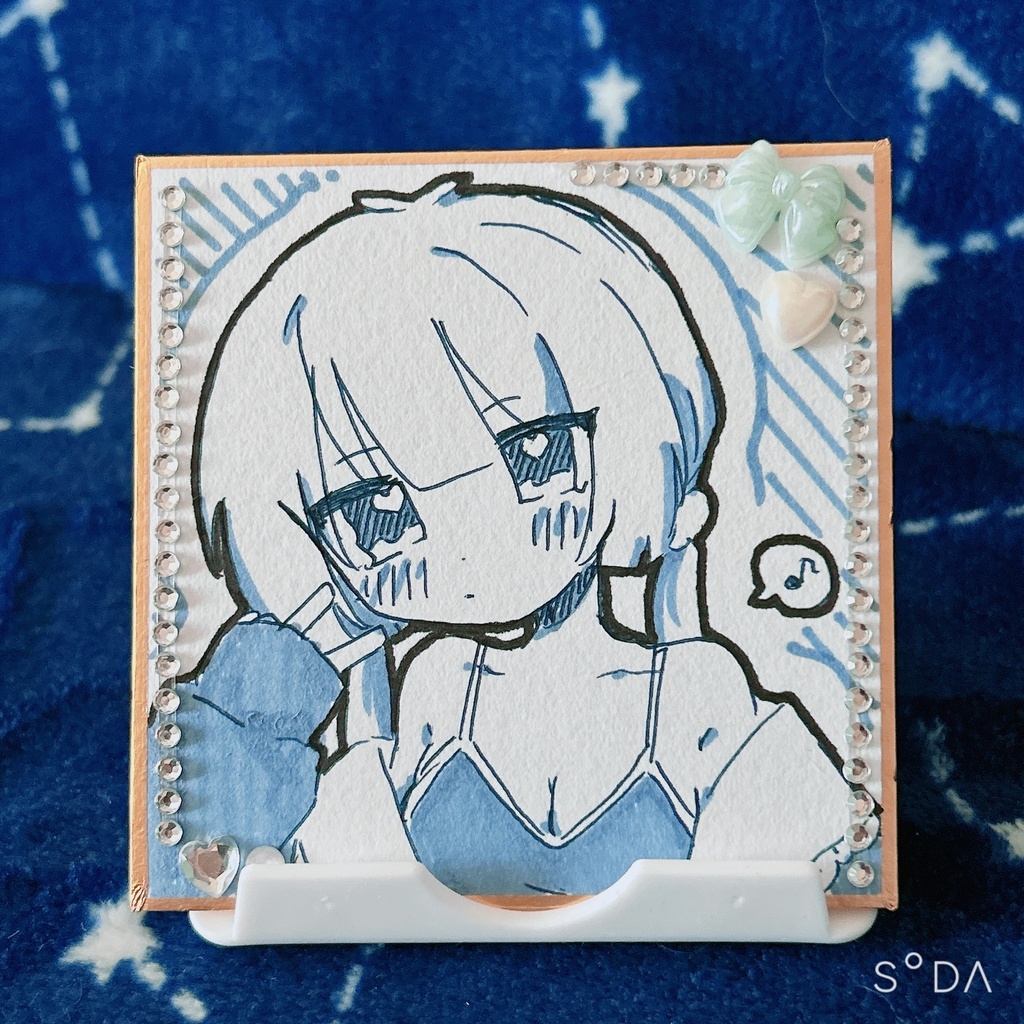 オリキャラ　豆色紙