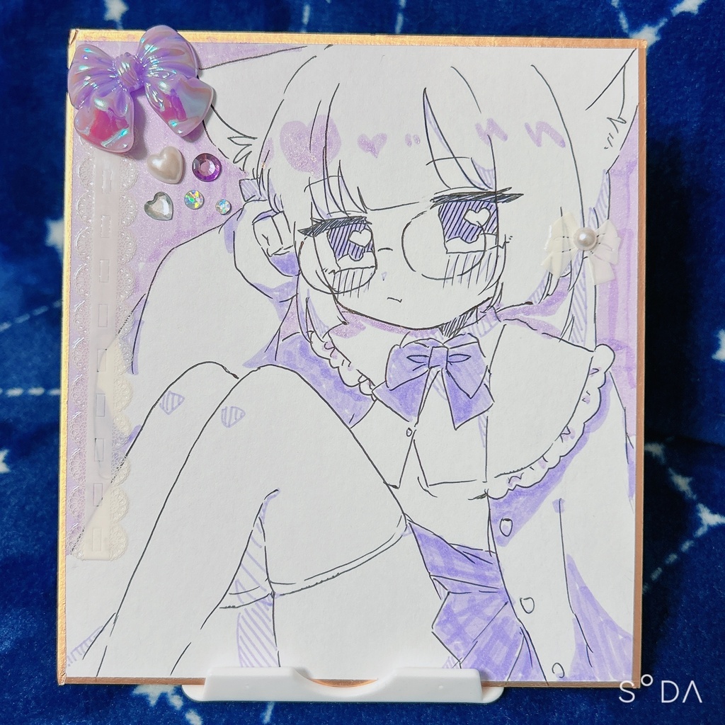 オリキャラ　色紙